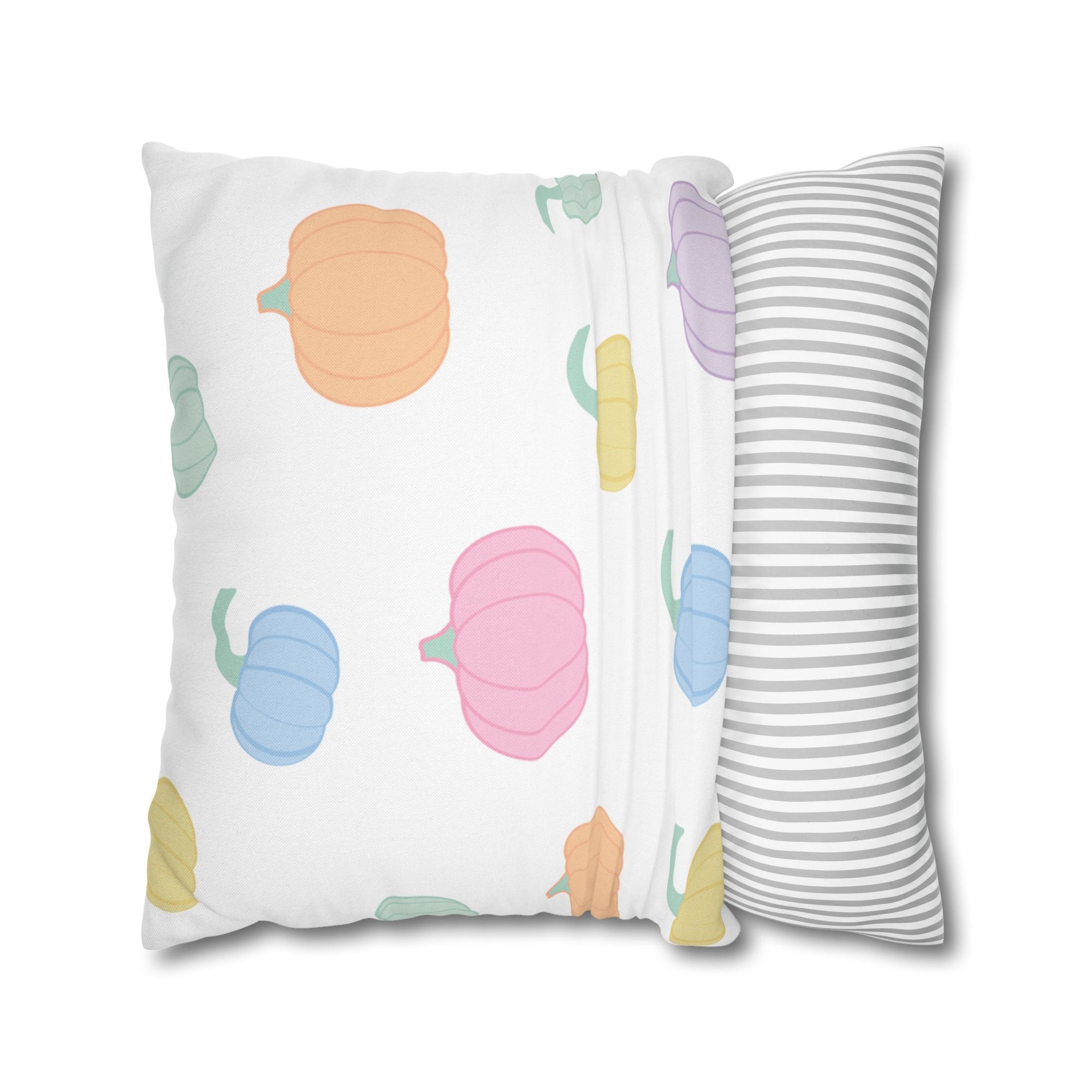Pastel Pumpkin Pillow Cover