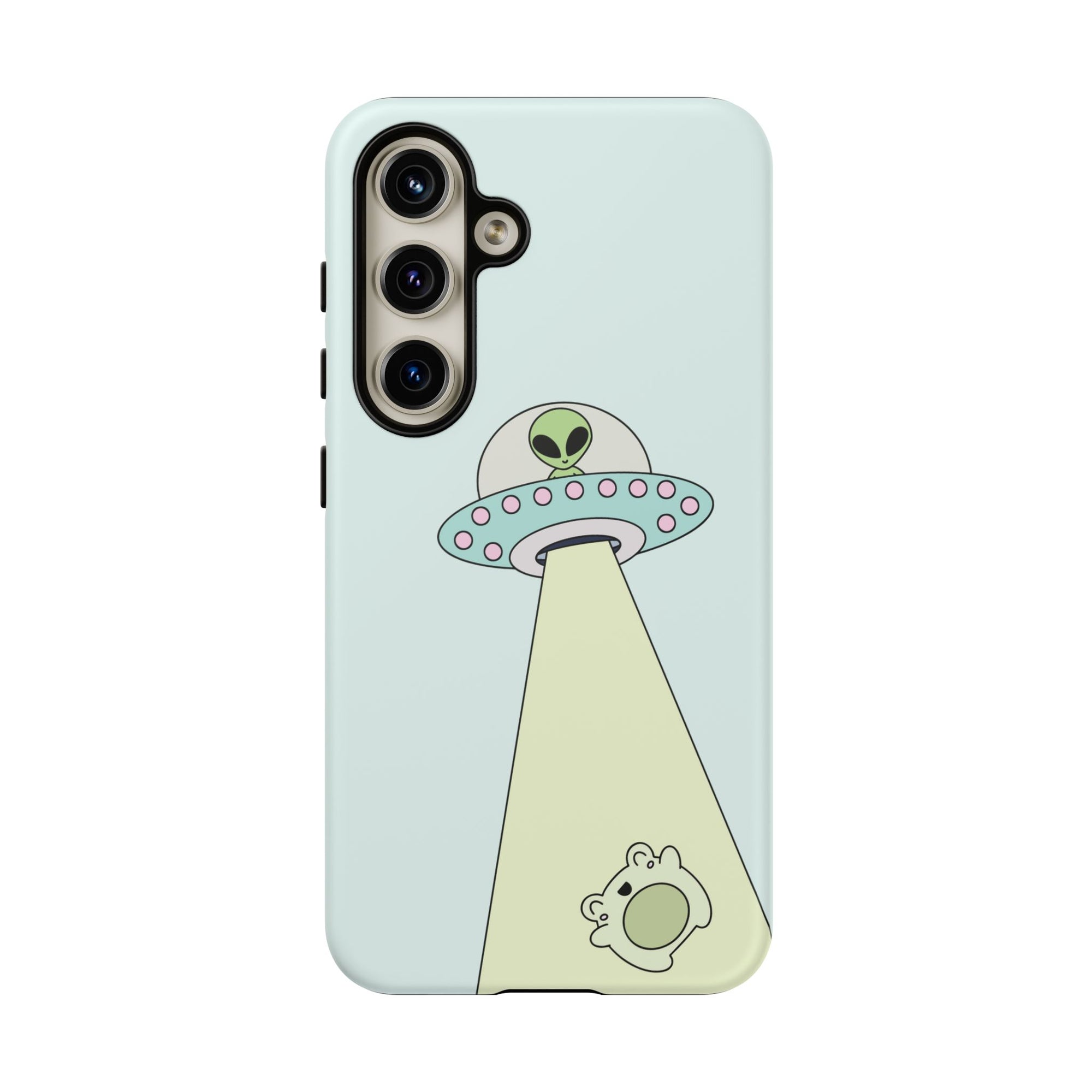Alien Abducting Frog Samsung Case