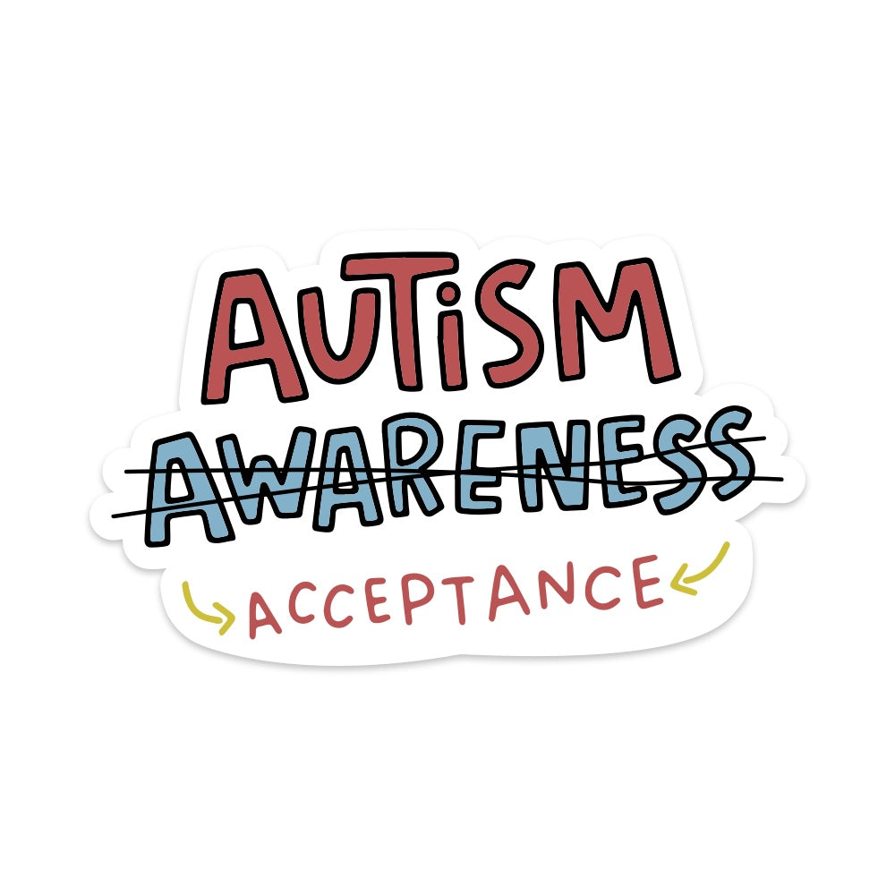 5" Autism Acceptance Car Decal