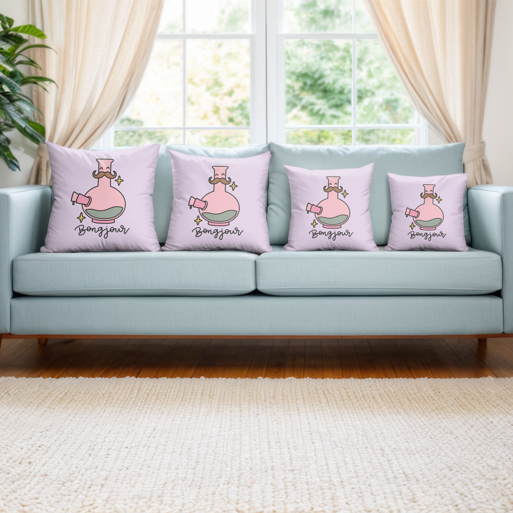 Bongjour Pillow Cover