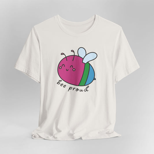 Polysexual Pride Bee Graphic Tee