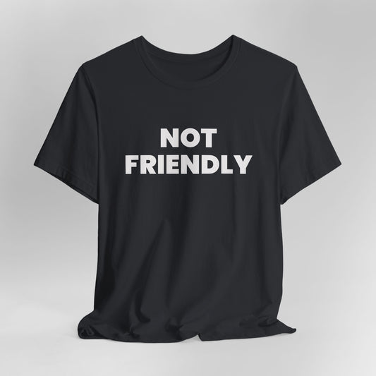 Not Friendly Graphic Tee