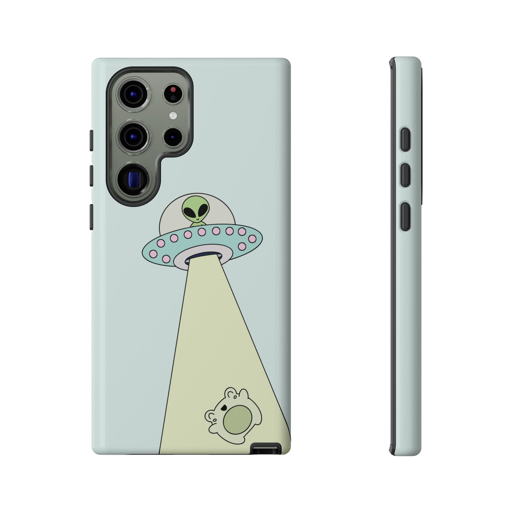 Alien Abducting Frog Samsung Case