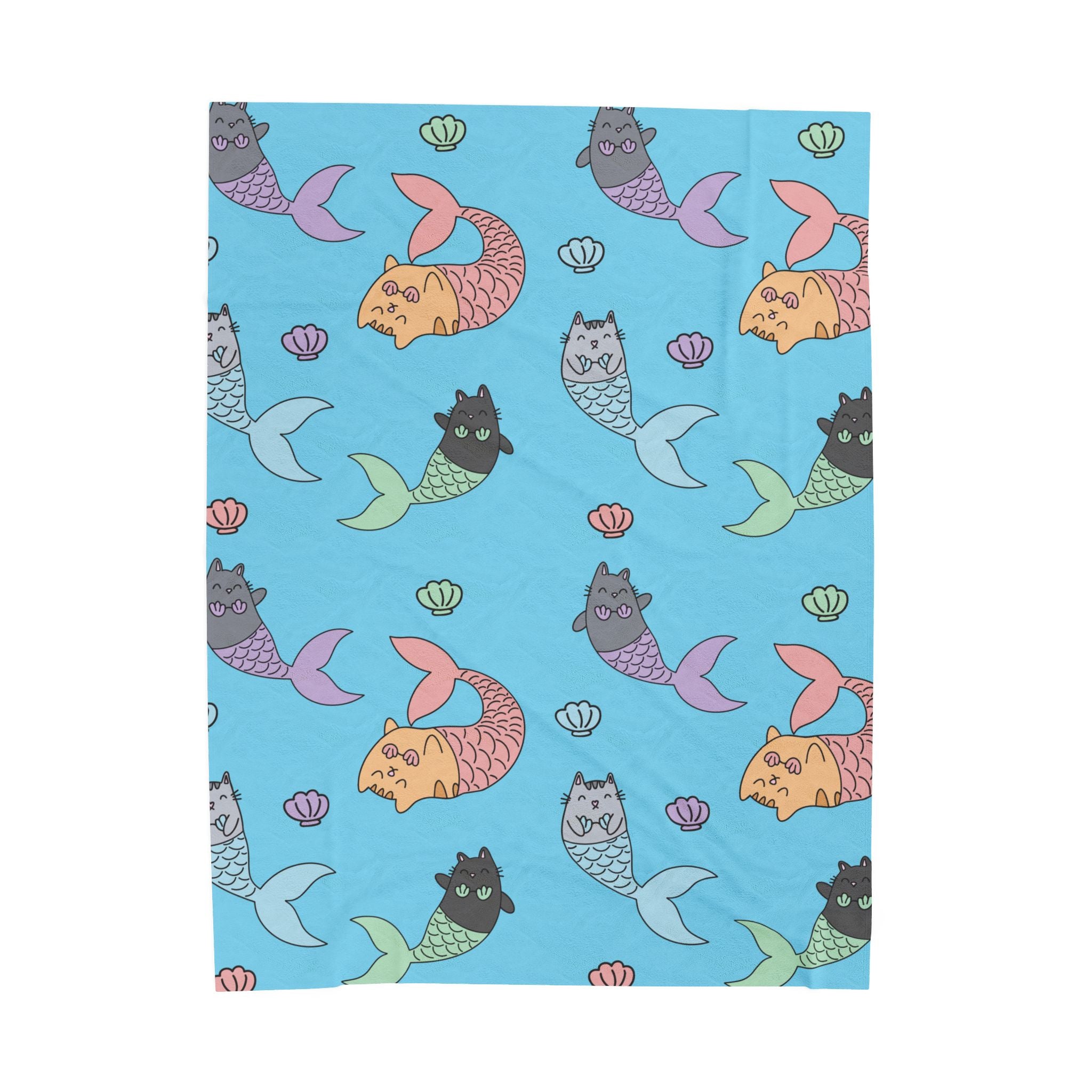 Purrmaids Plush Blanket