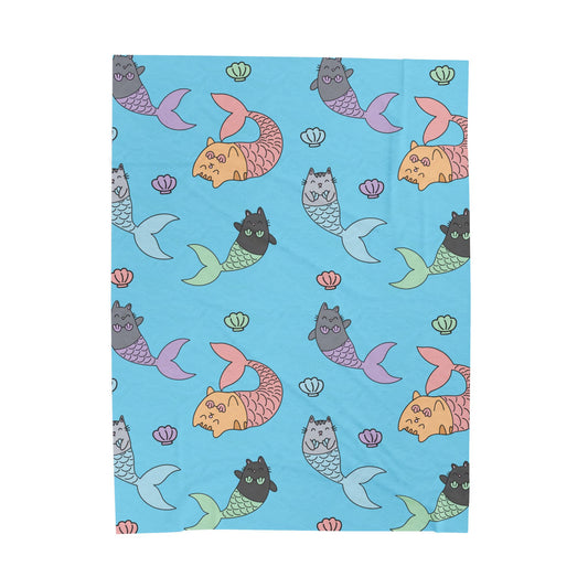 Purrmaids Plush Blanket