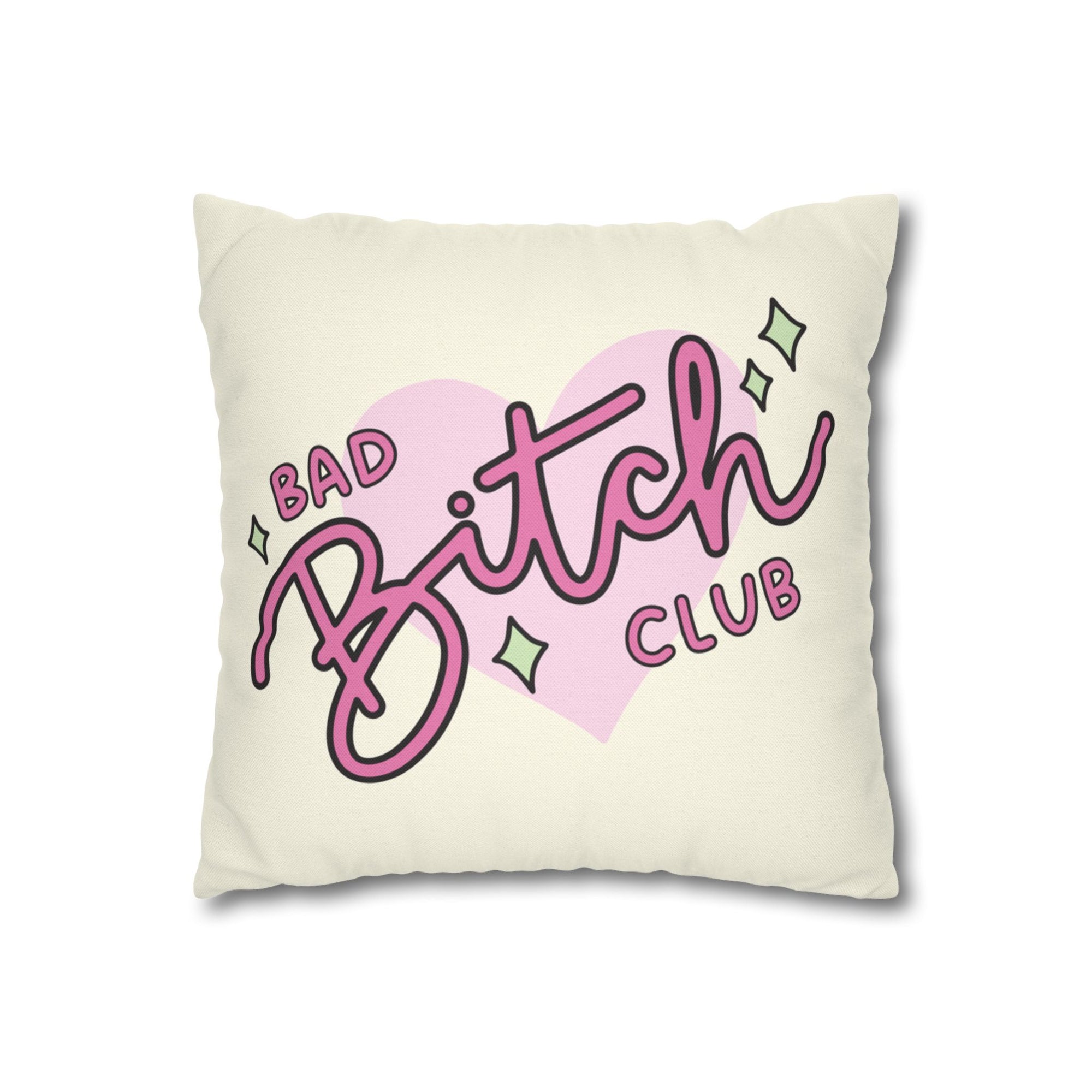 Bad Bitch Club Pillow Cover