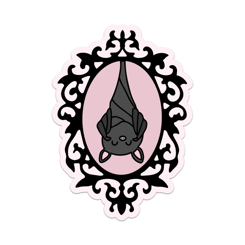 Victorian Framed Hanging Bat