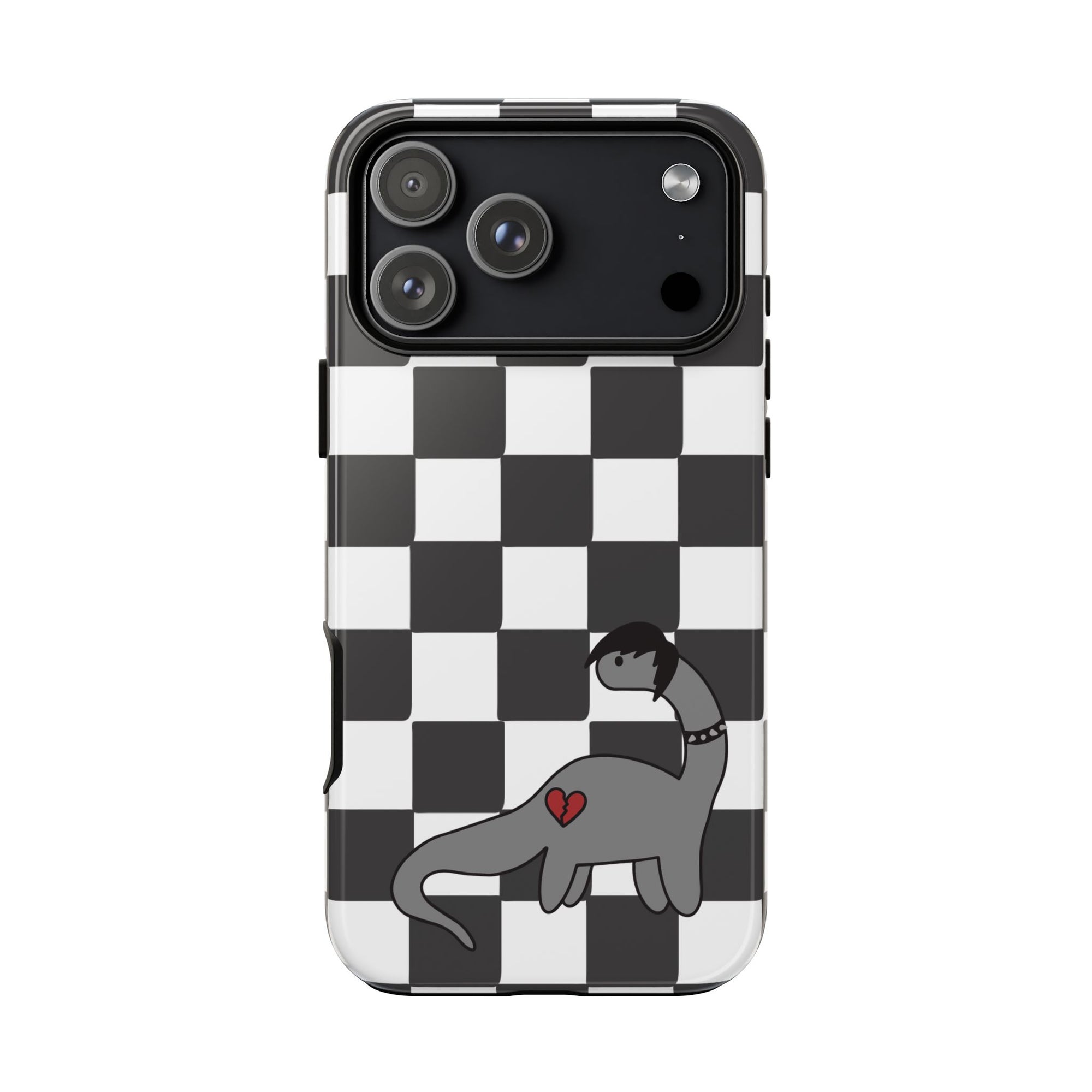 Emo Dinosaur iPhone Case
