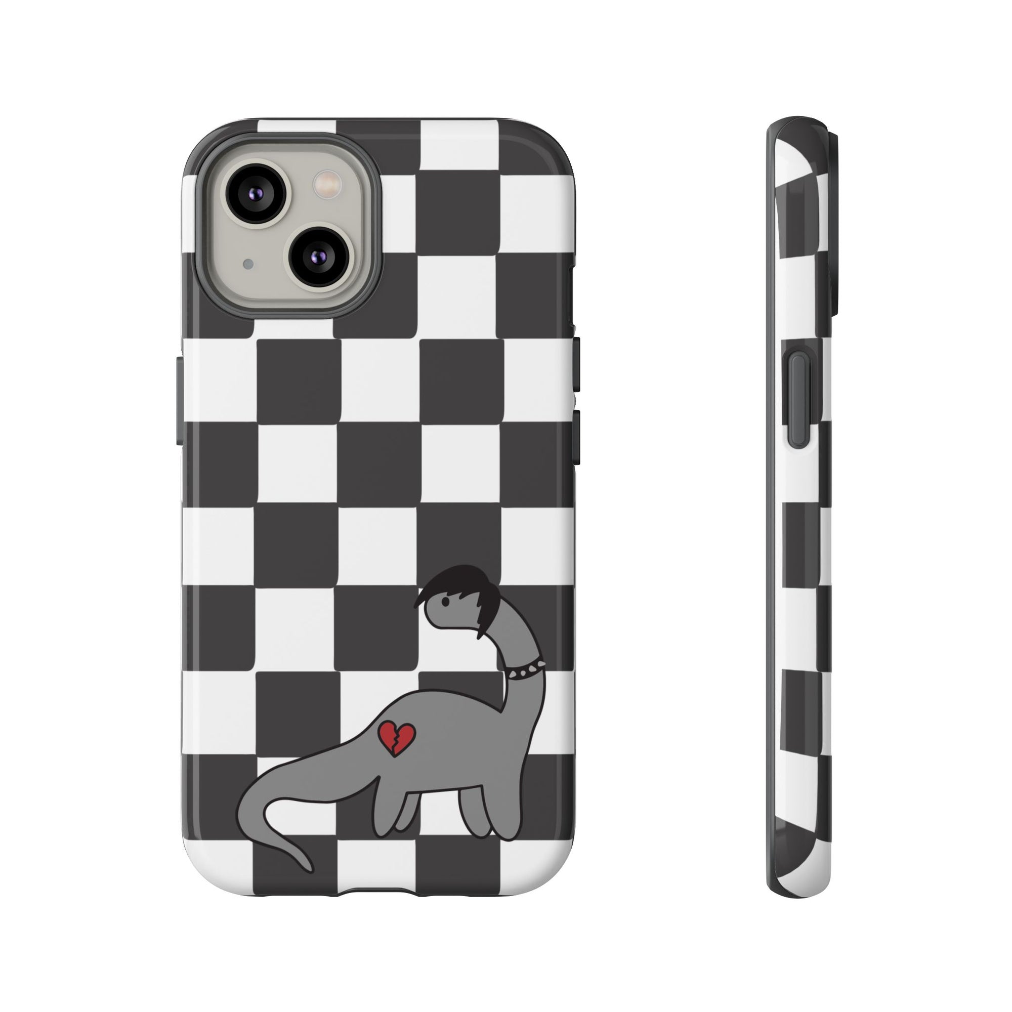 Emo Dinosaur iPhone Case
