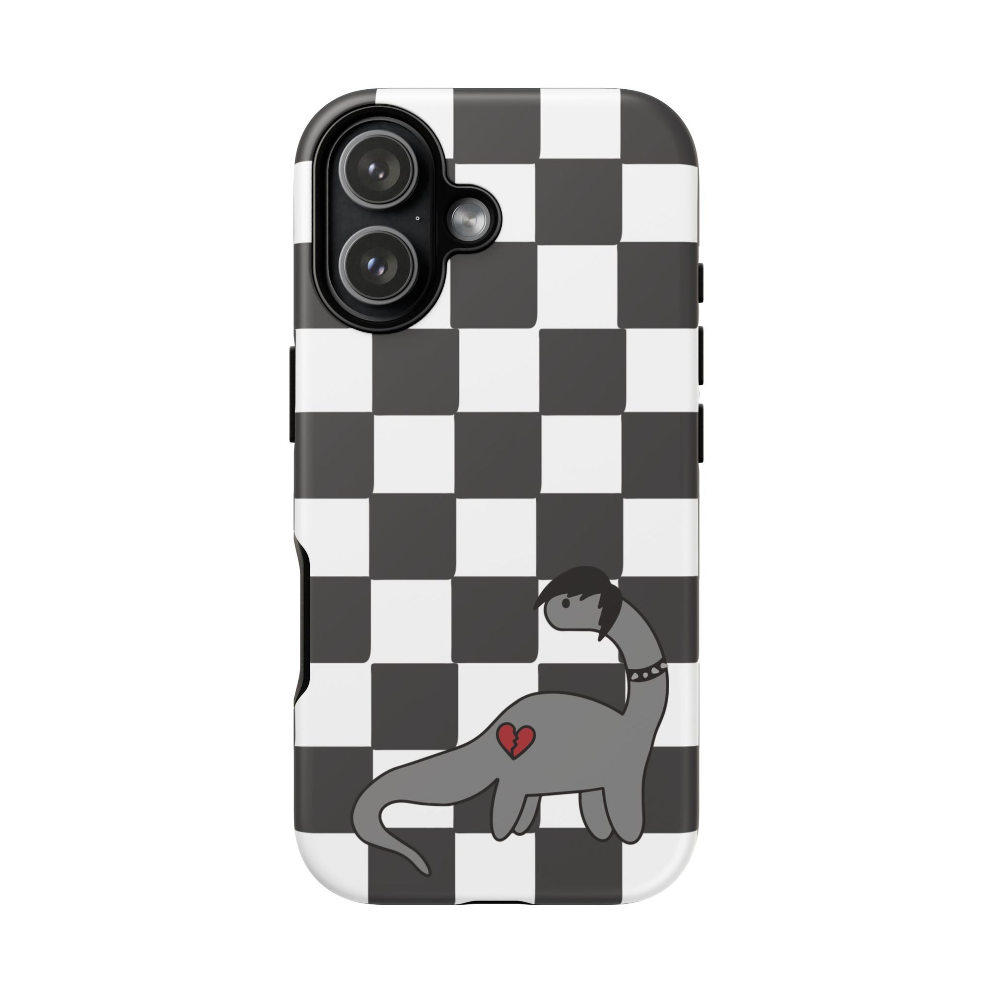 Emo Dinosaur iPhone Case
