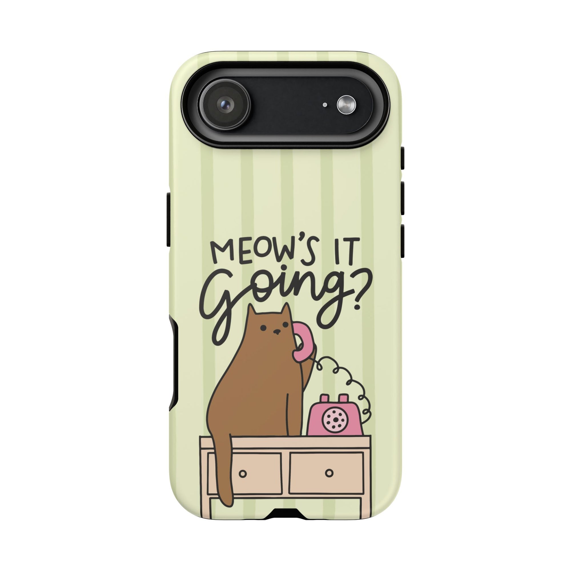 Meow's It Going? iPhone Case