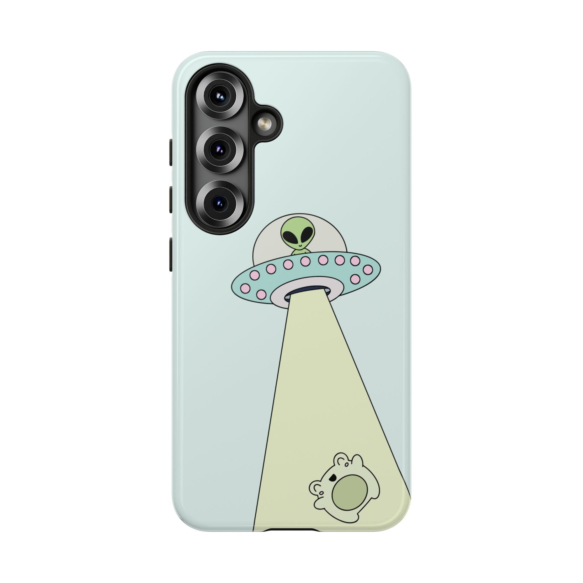 Alien Abducting Frog Samsung Case