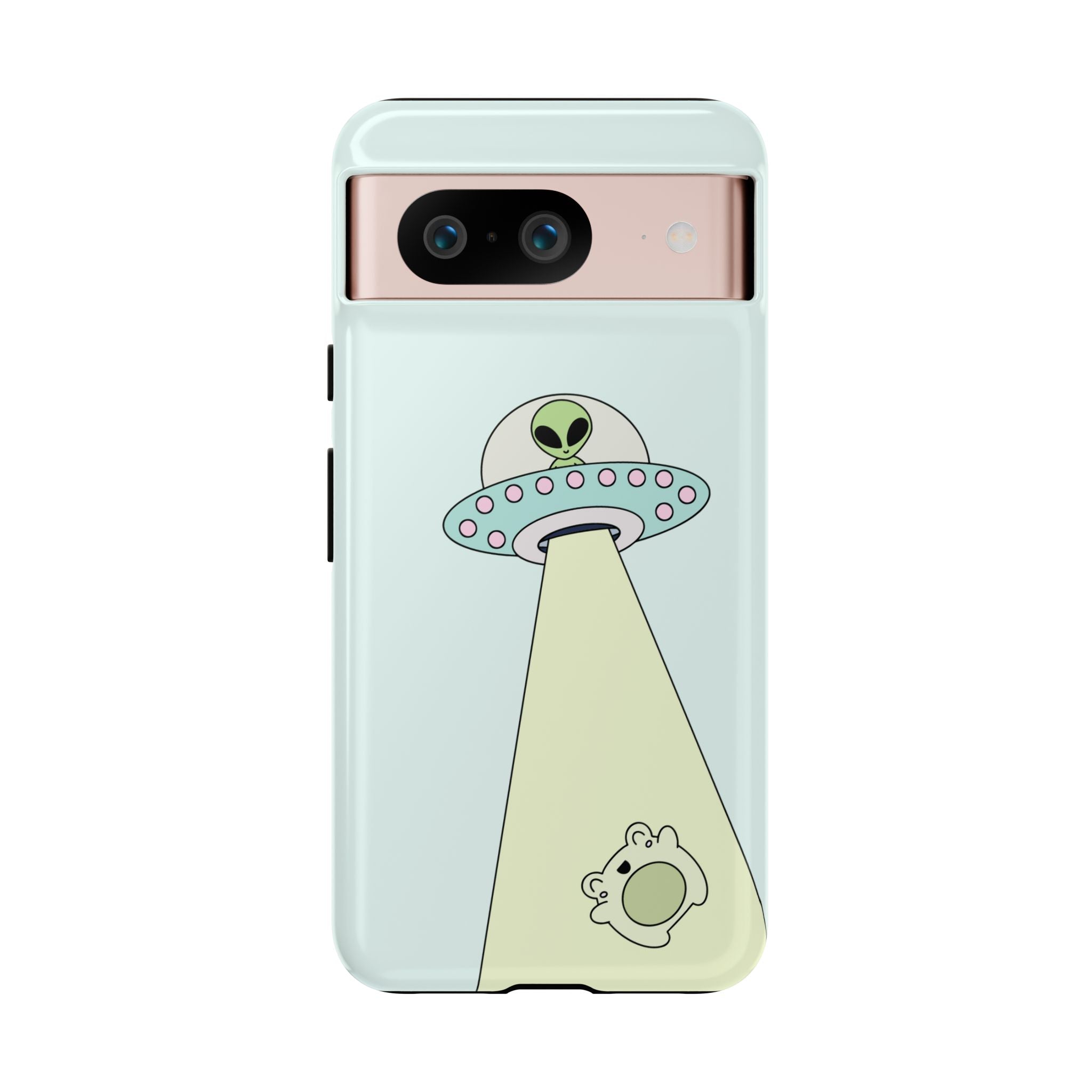 Alien Abducting Frog Google Pixel Case