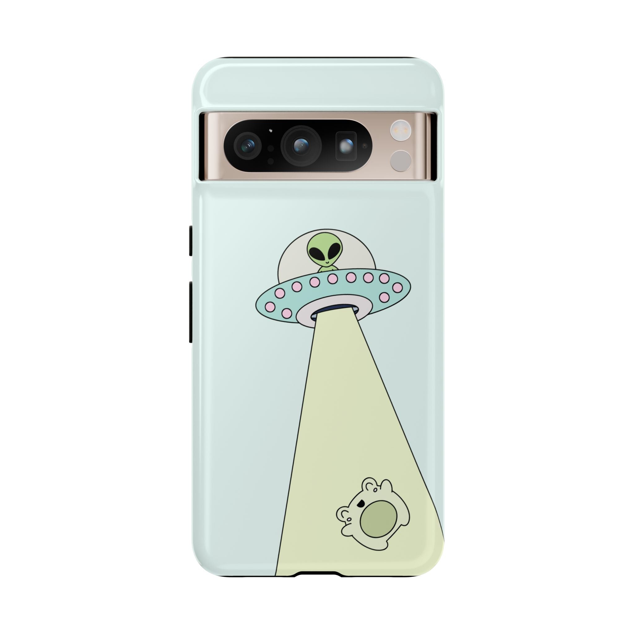 Alien Abducting Frog Google Pixel Case