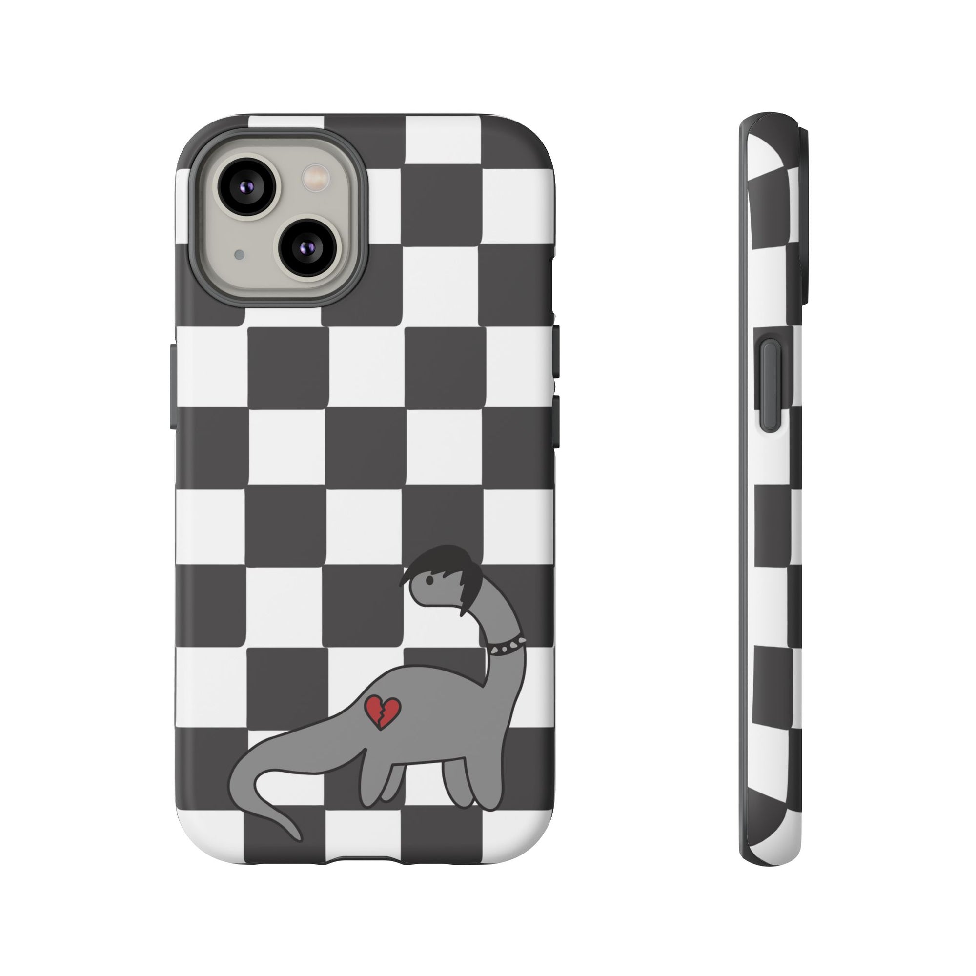 Emo Dinosaur iPhone Case