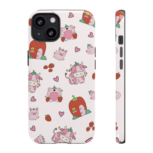 Strawberry Friends iPhone Case