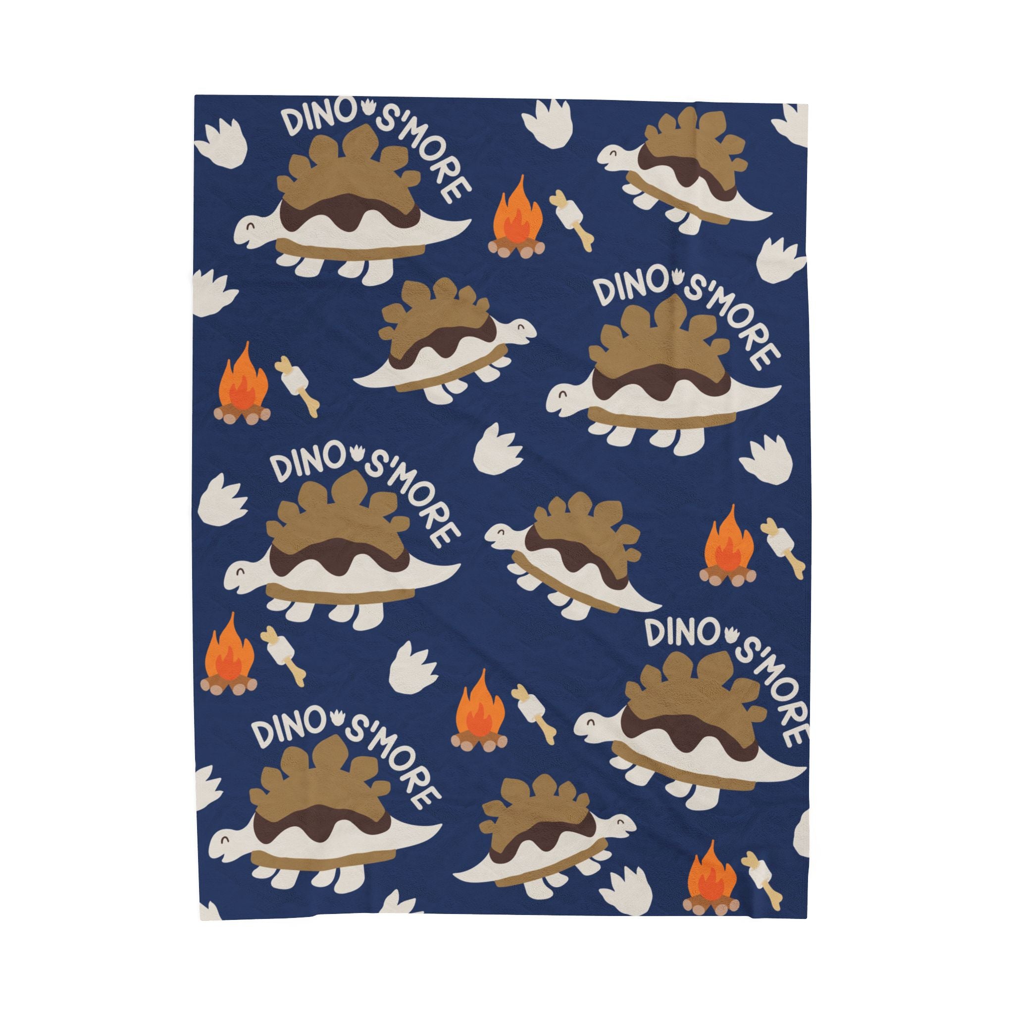 Dino S'mores Plush Blanket