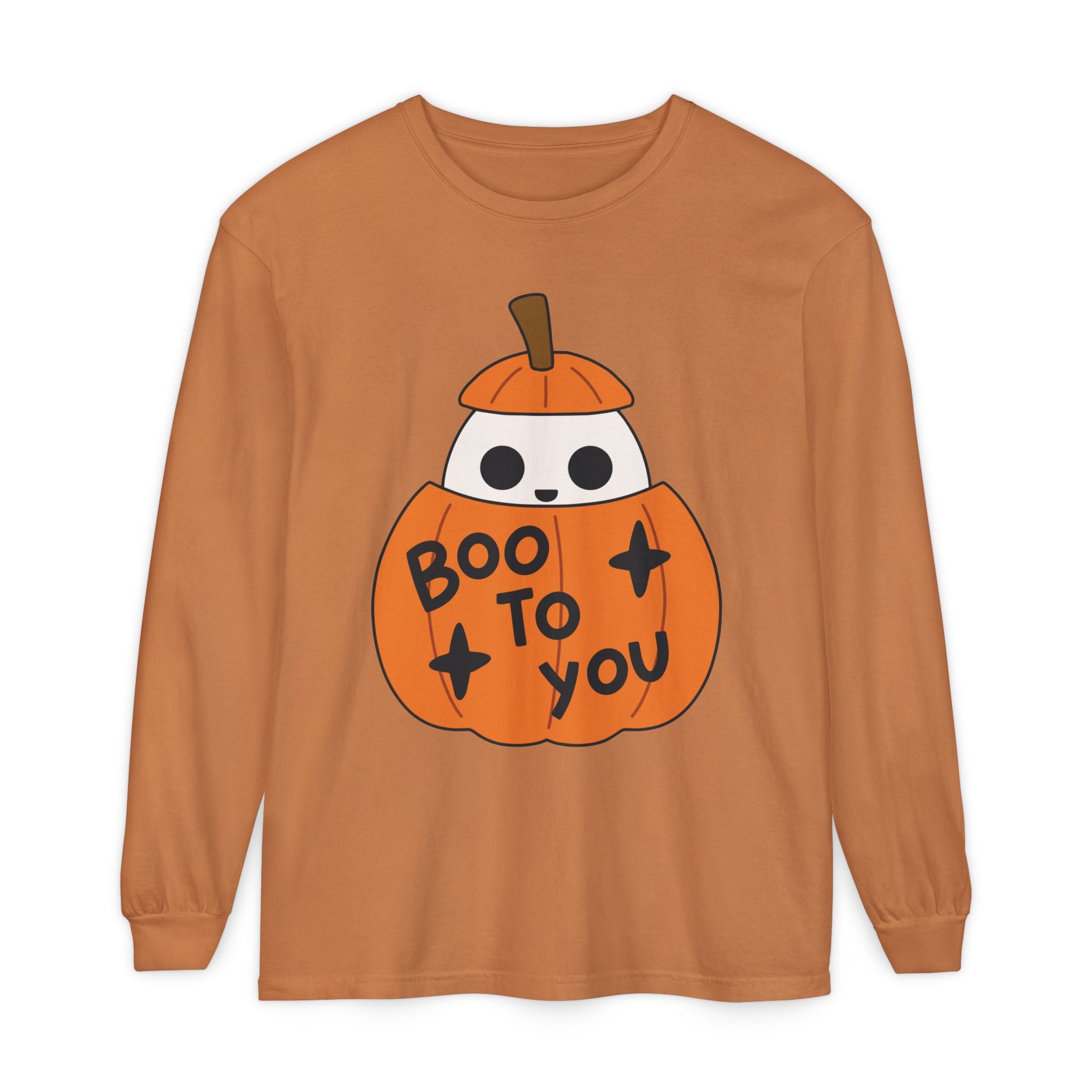 Boo to You Long Sleeve Graphic Tee