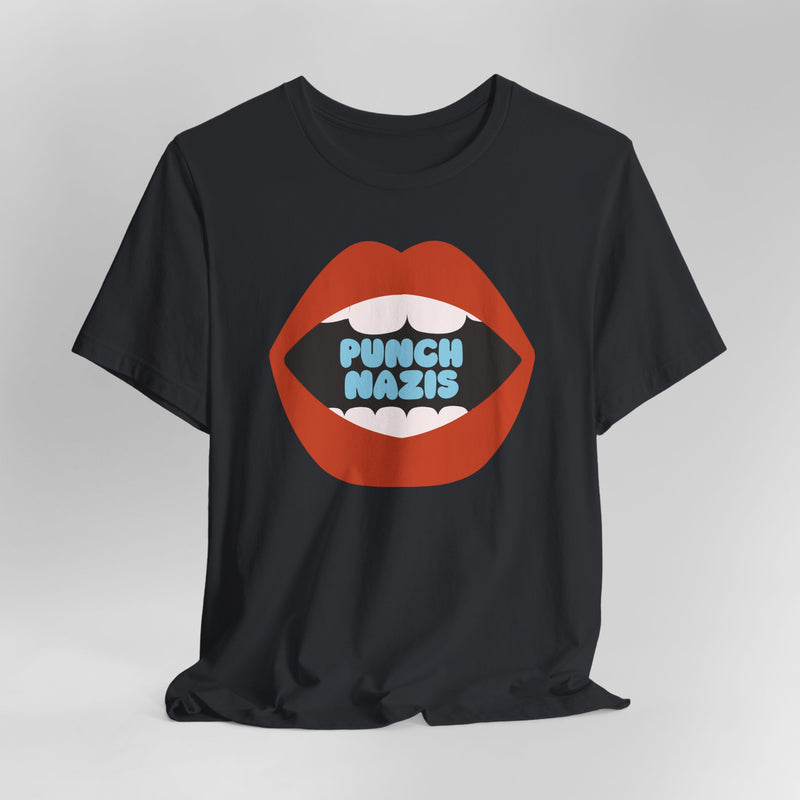 Punch Nazis Graphic Tee