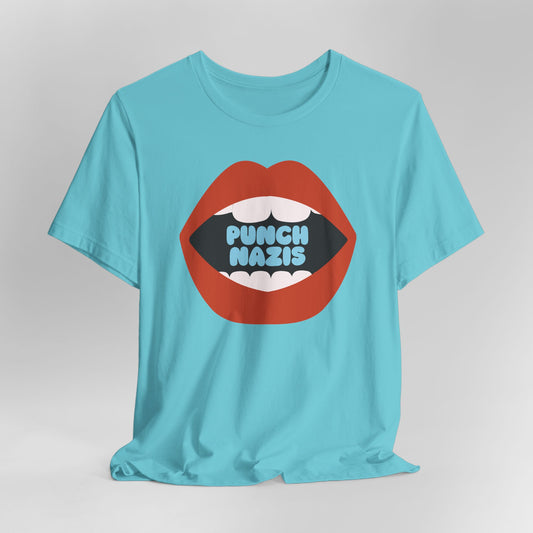 Punch Nazis Graphic Tee