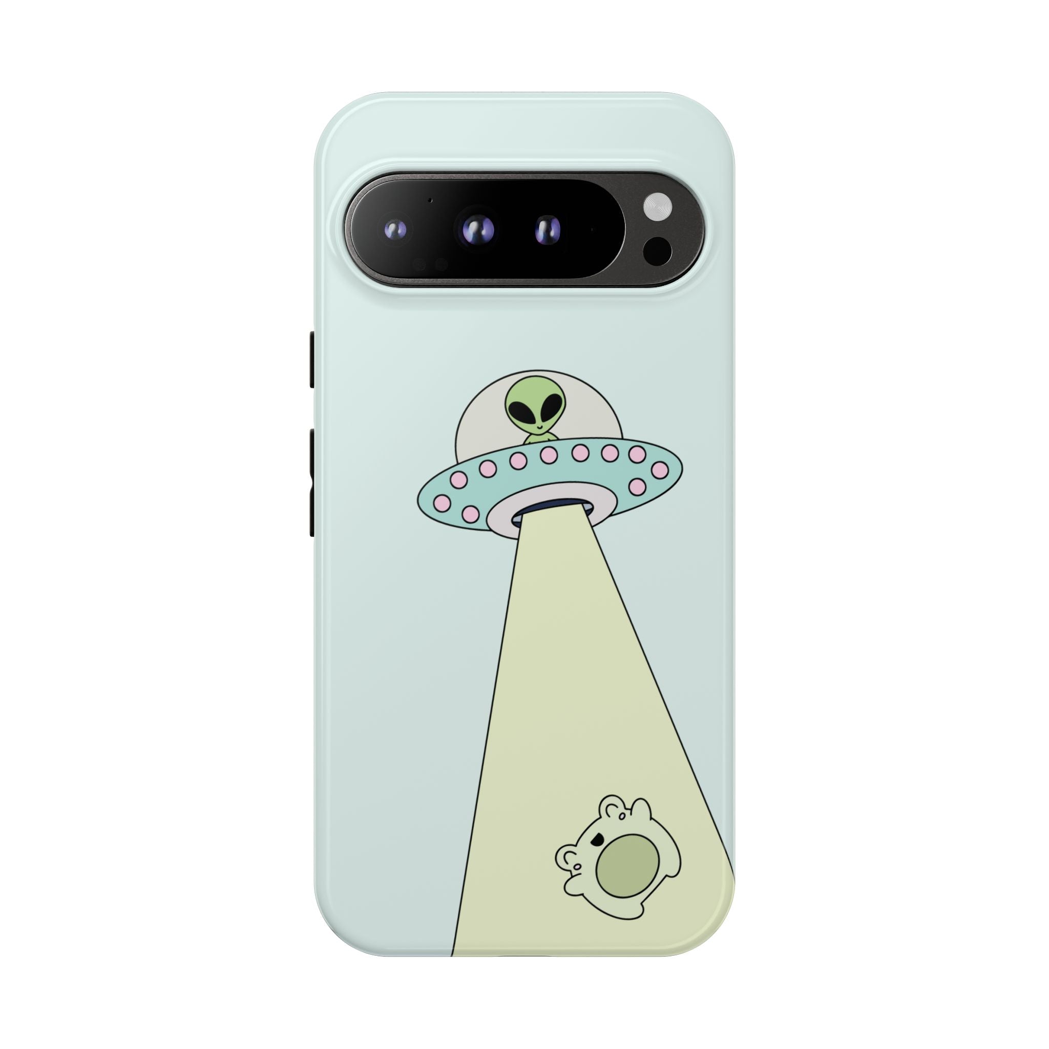 Alien Abducting Frog Google Pixel Case
