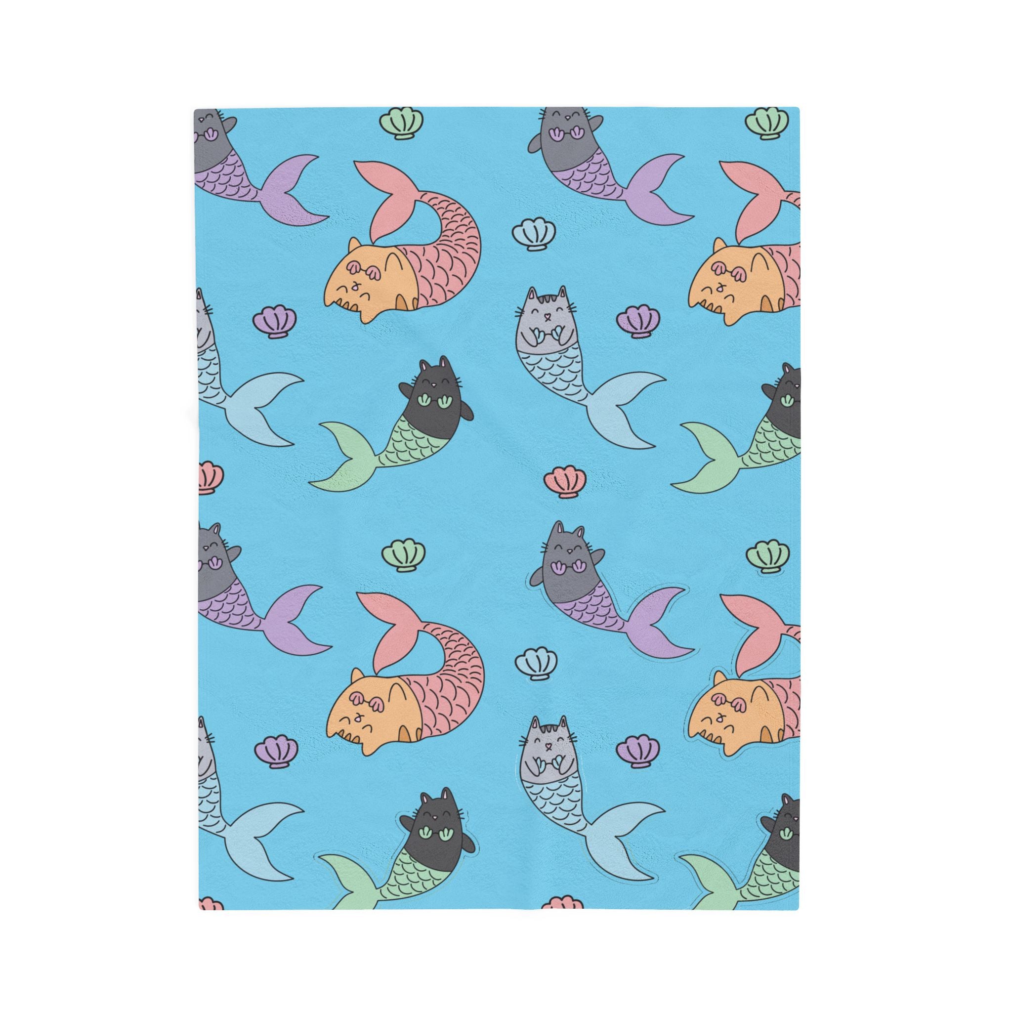 Purrmaids Plush Blanket