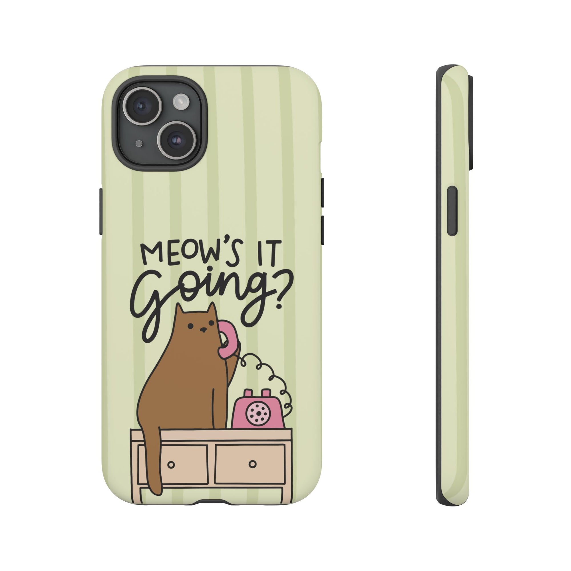Meow's It Going? iPhone Case