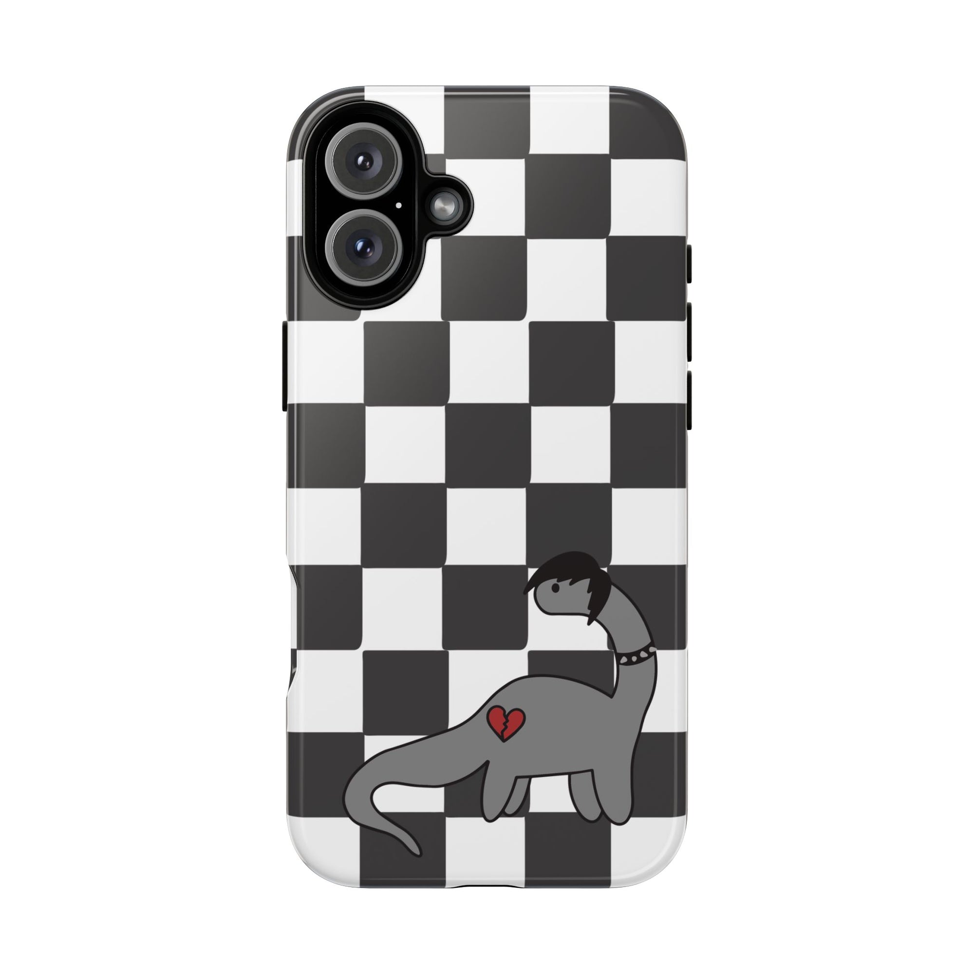 Emo Dinosaur iPhone Case