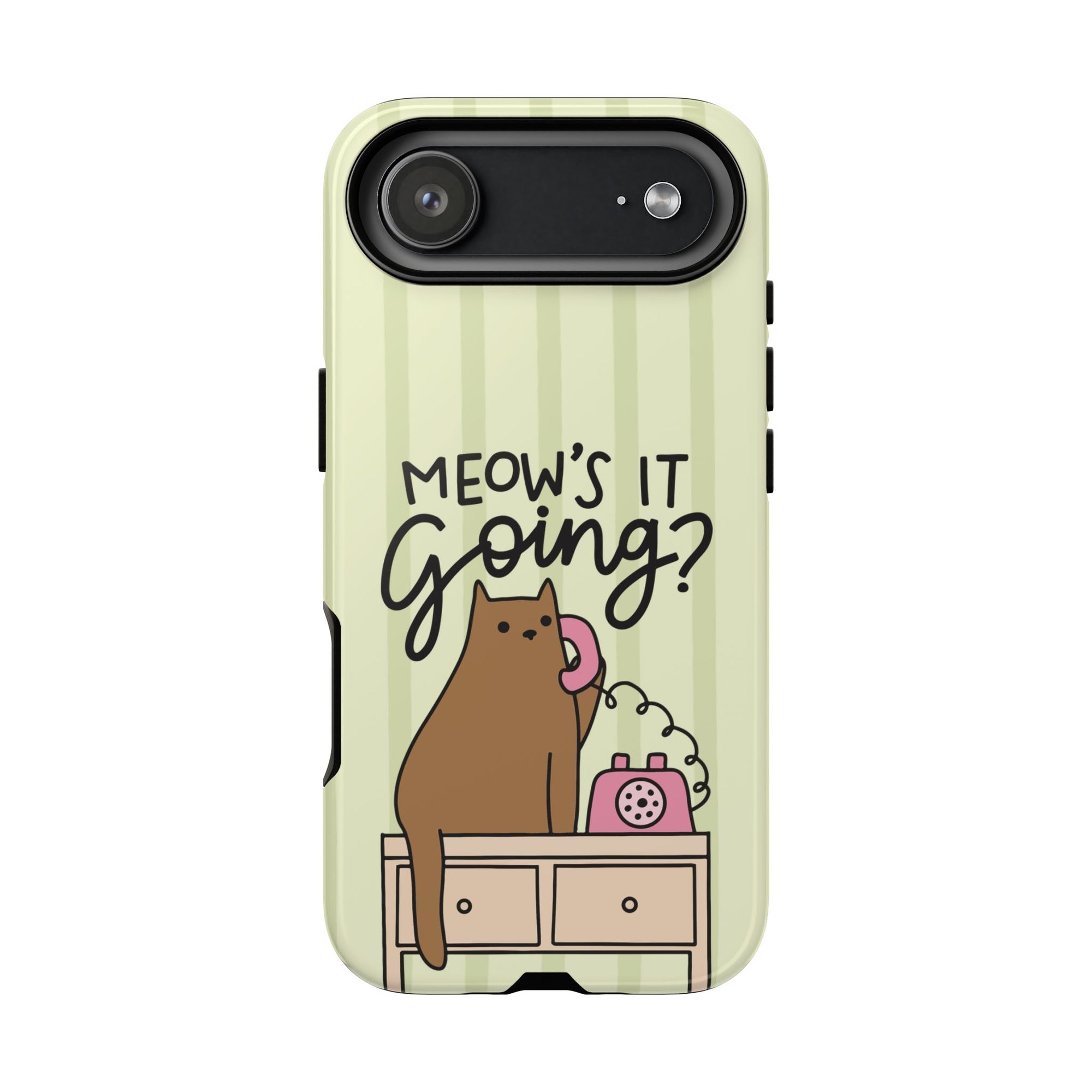 Meow's It Going? iPhone Case