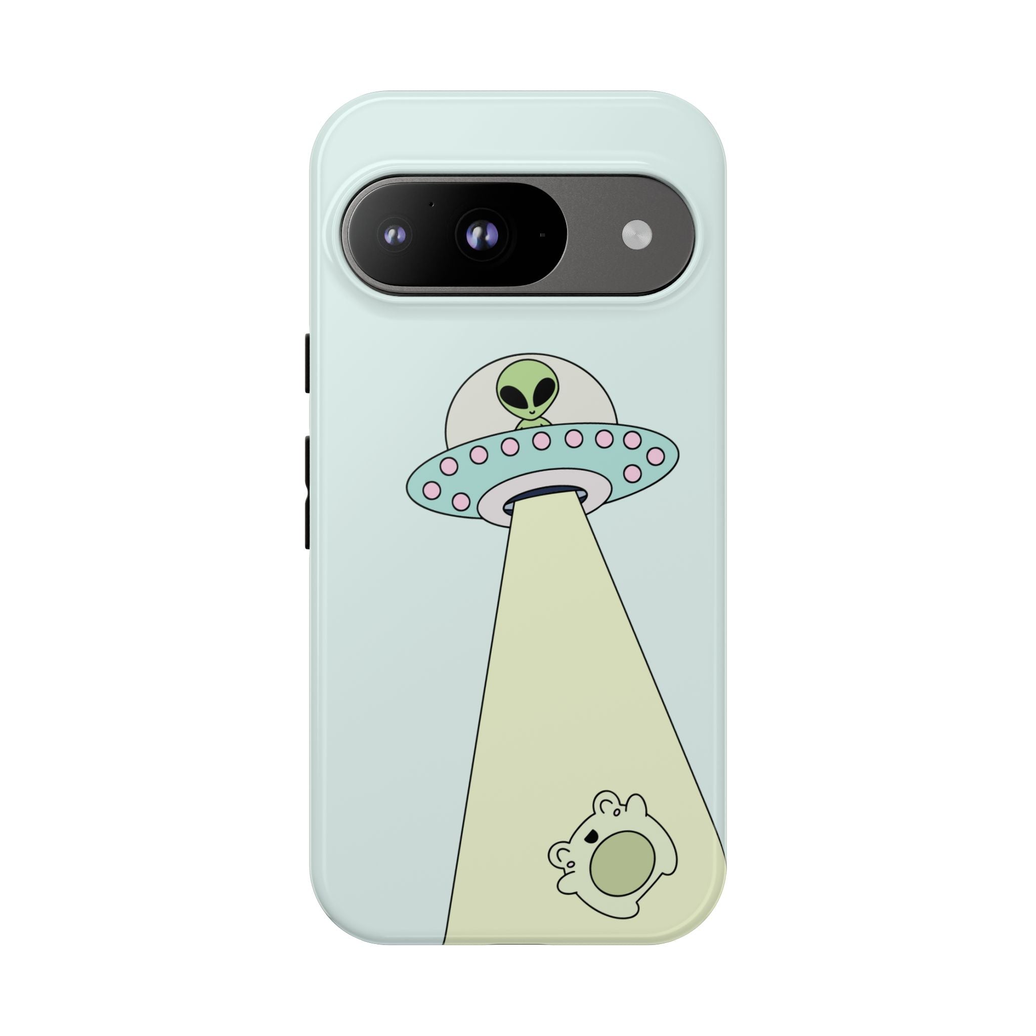 Alien Abducting Frog Google Pixel Case