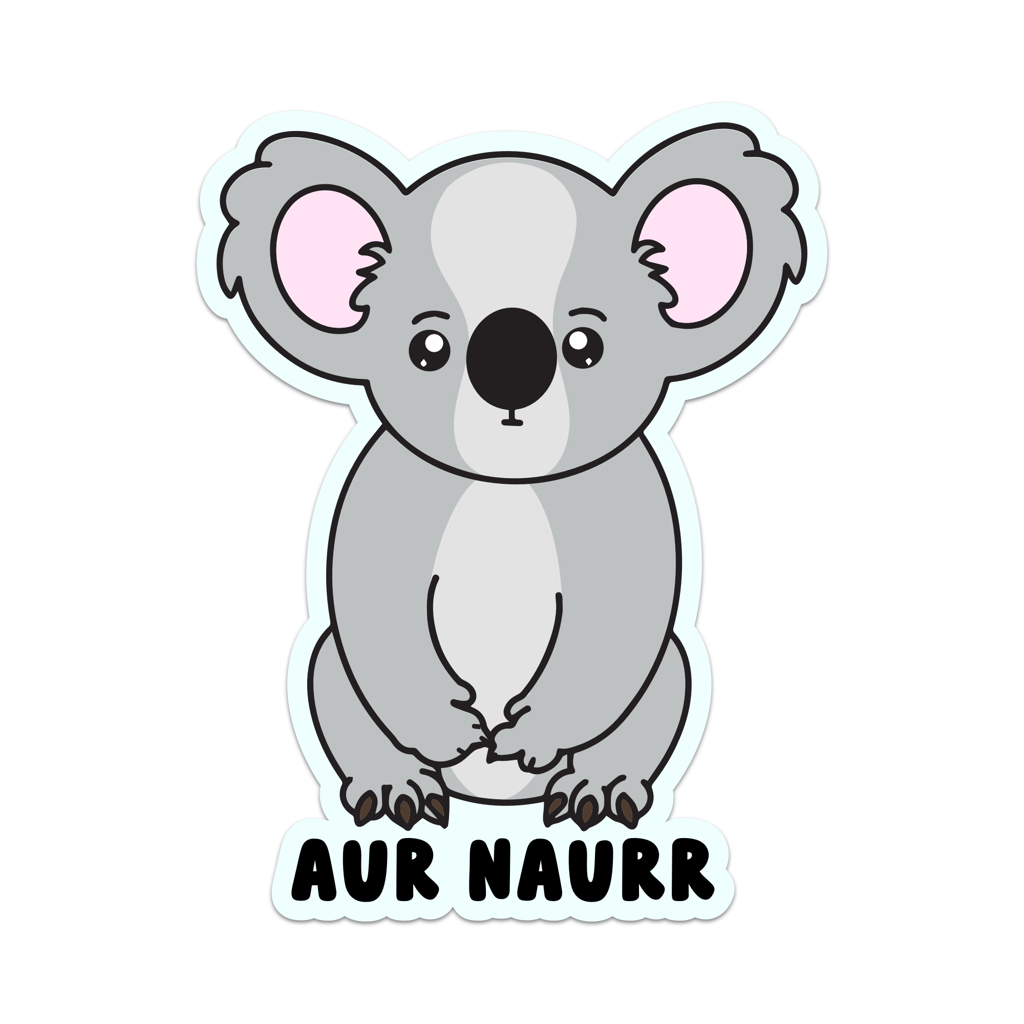 Aur Naurr Vinyl Sticker