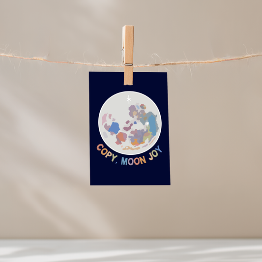 Copy, Moon Joy Unframed Mini Art Print