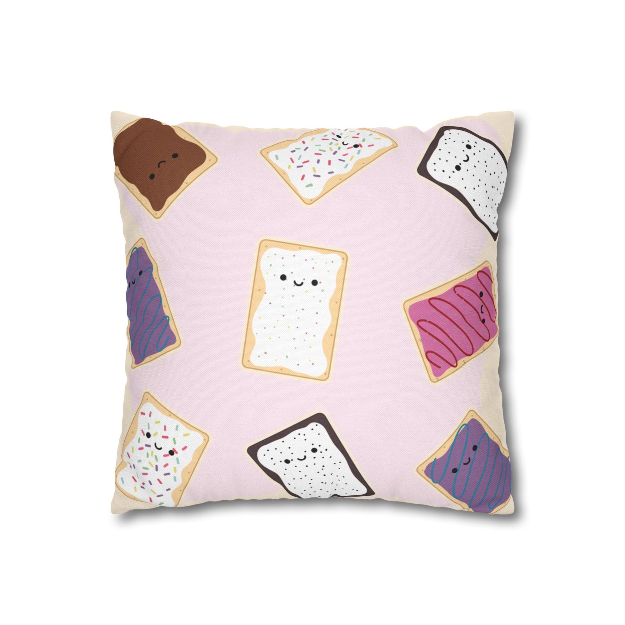 Happy Tarts Pillow Cover