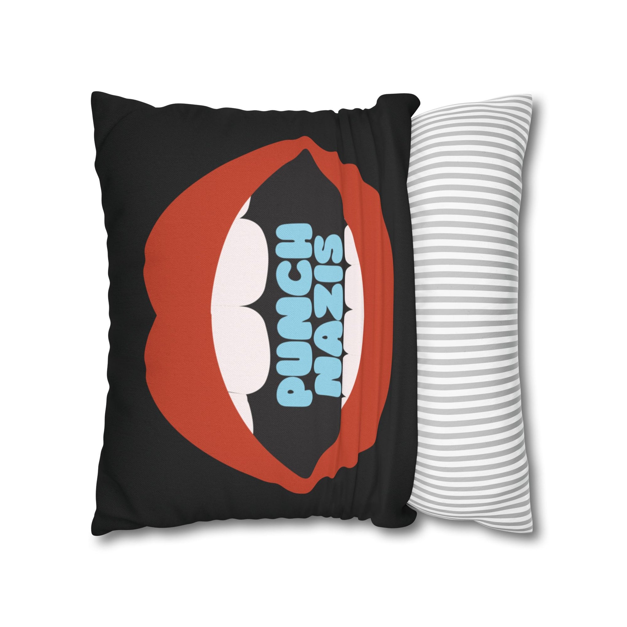 Punch Nazis Pillow Cover