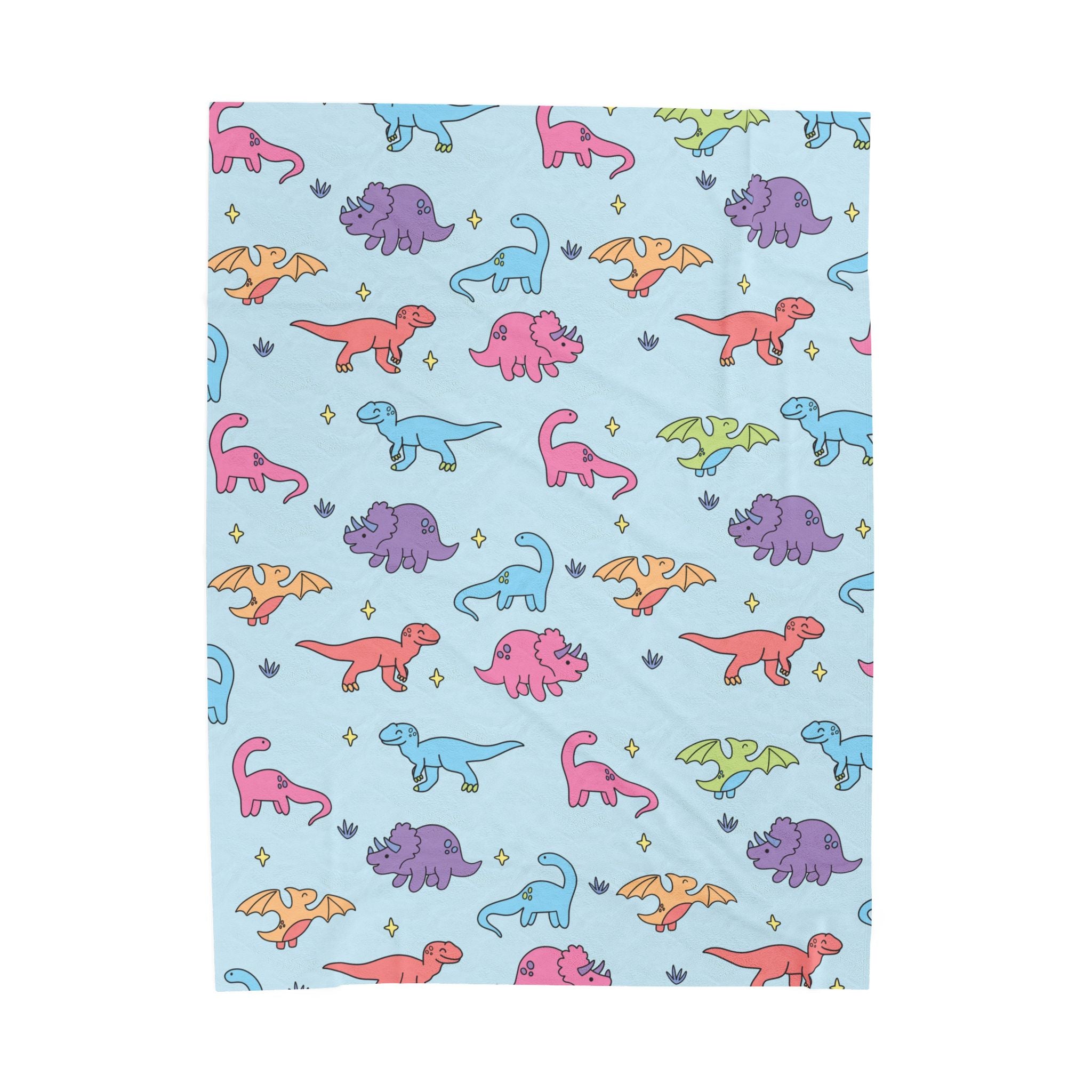 Dino Friends Plush Blanket