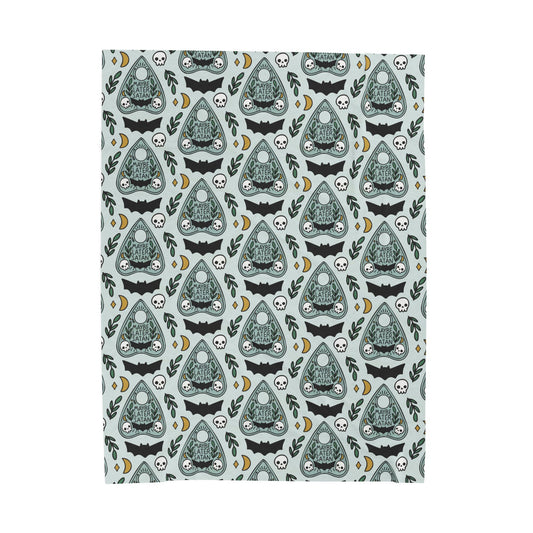 Maybe Later Satan Plush Blanket