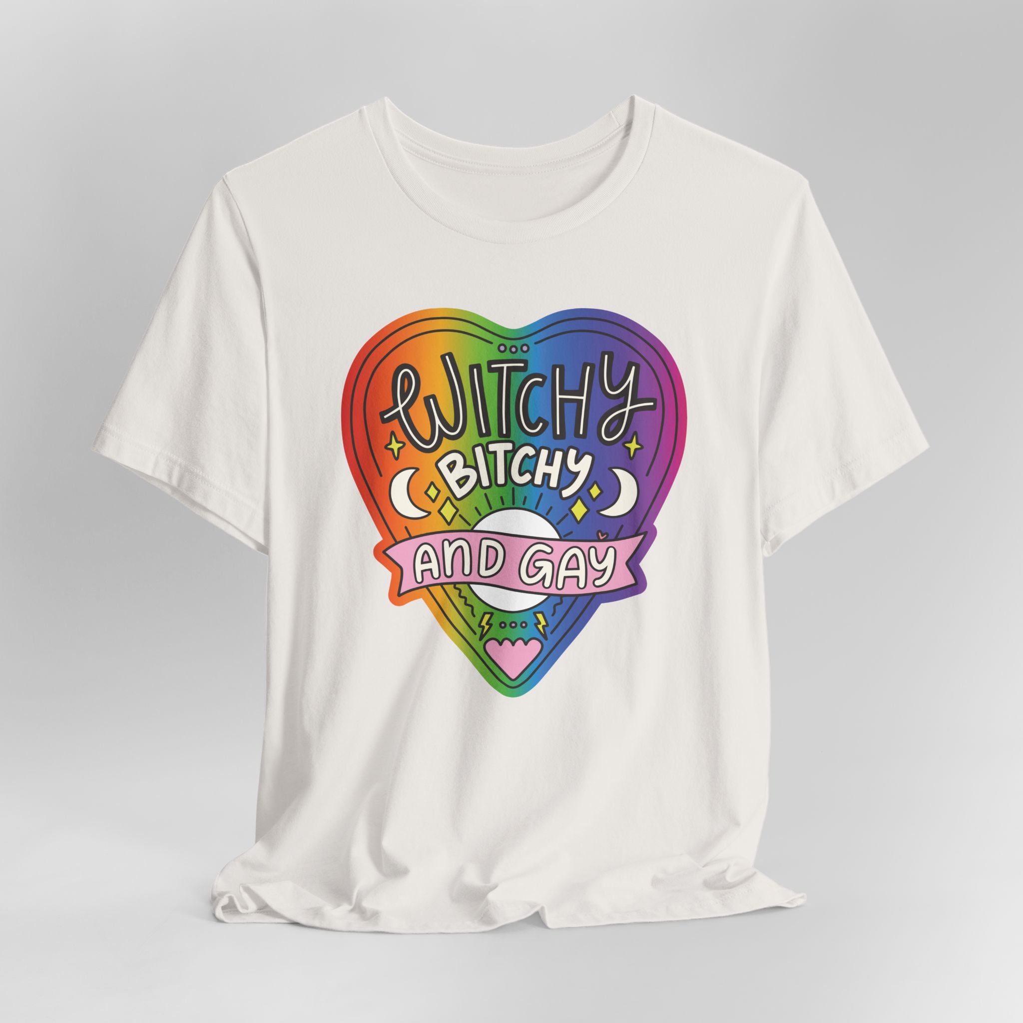 Witchy Bitchy and Gay Graphic Tee
