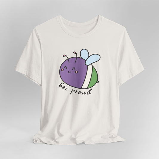 Genderqueer Pride Bee Graphic Tee