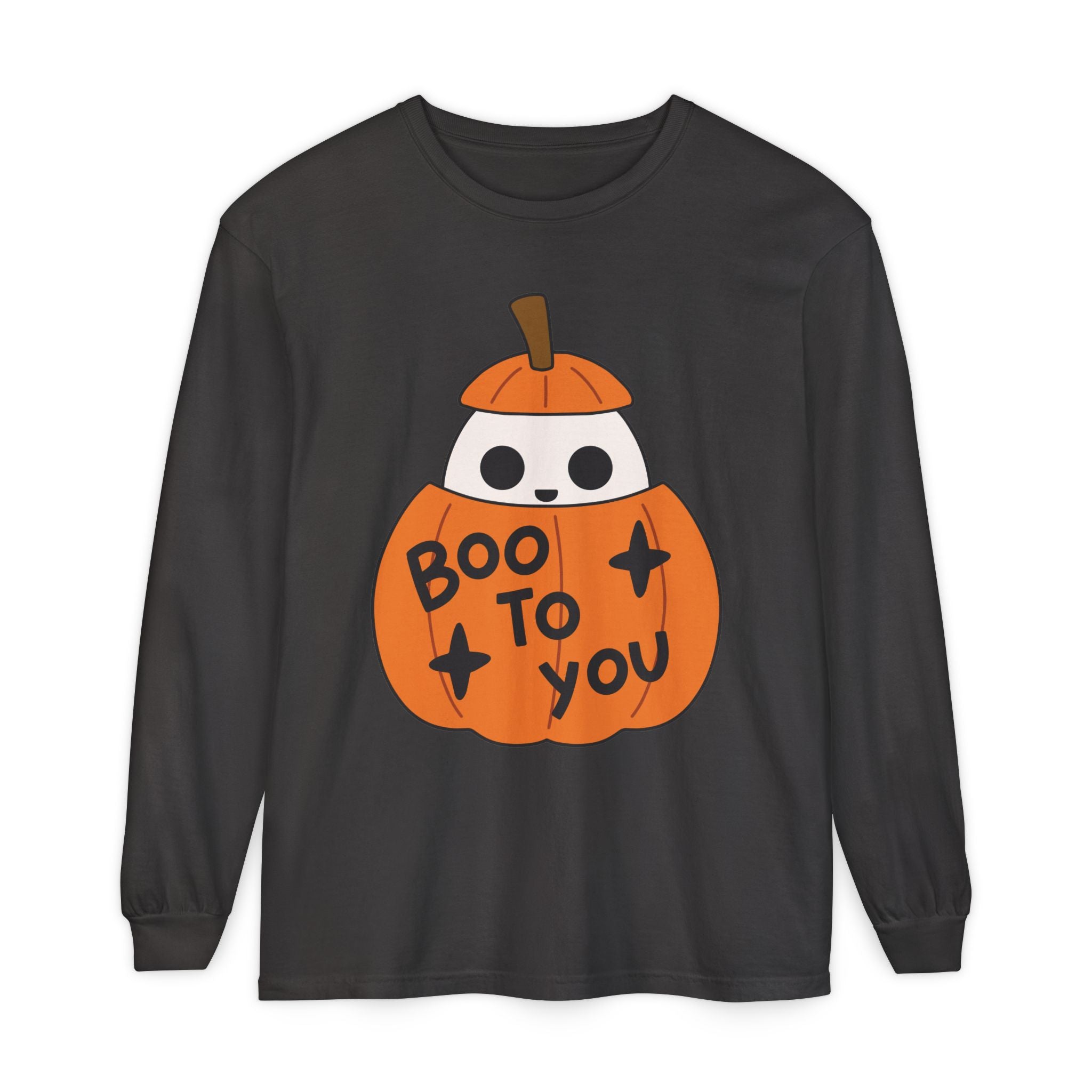 Boo to You Long Sleeve Graphic Tee