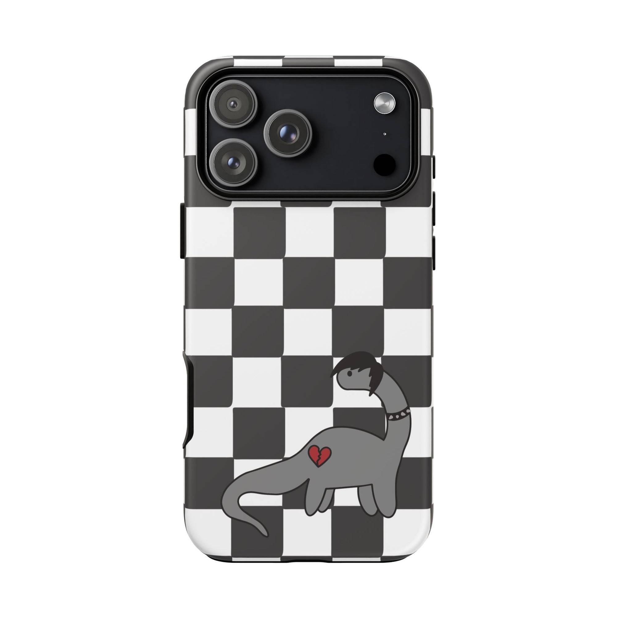 Emo Dinosaur iPhone Case