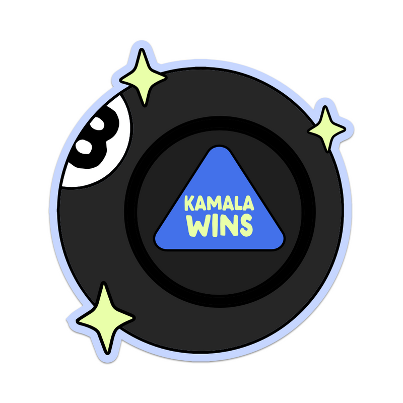 Kamala Wins Magic 8 Ball