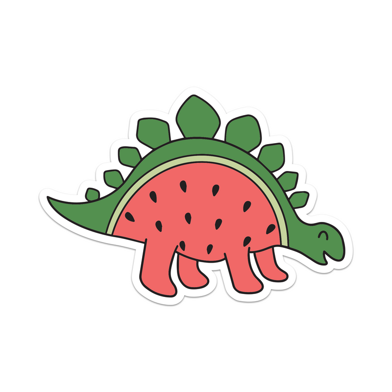 Watermelon Stegosaurus