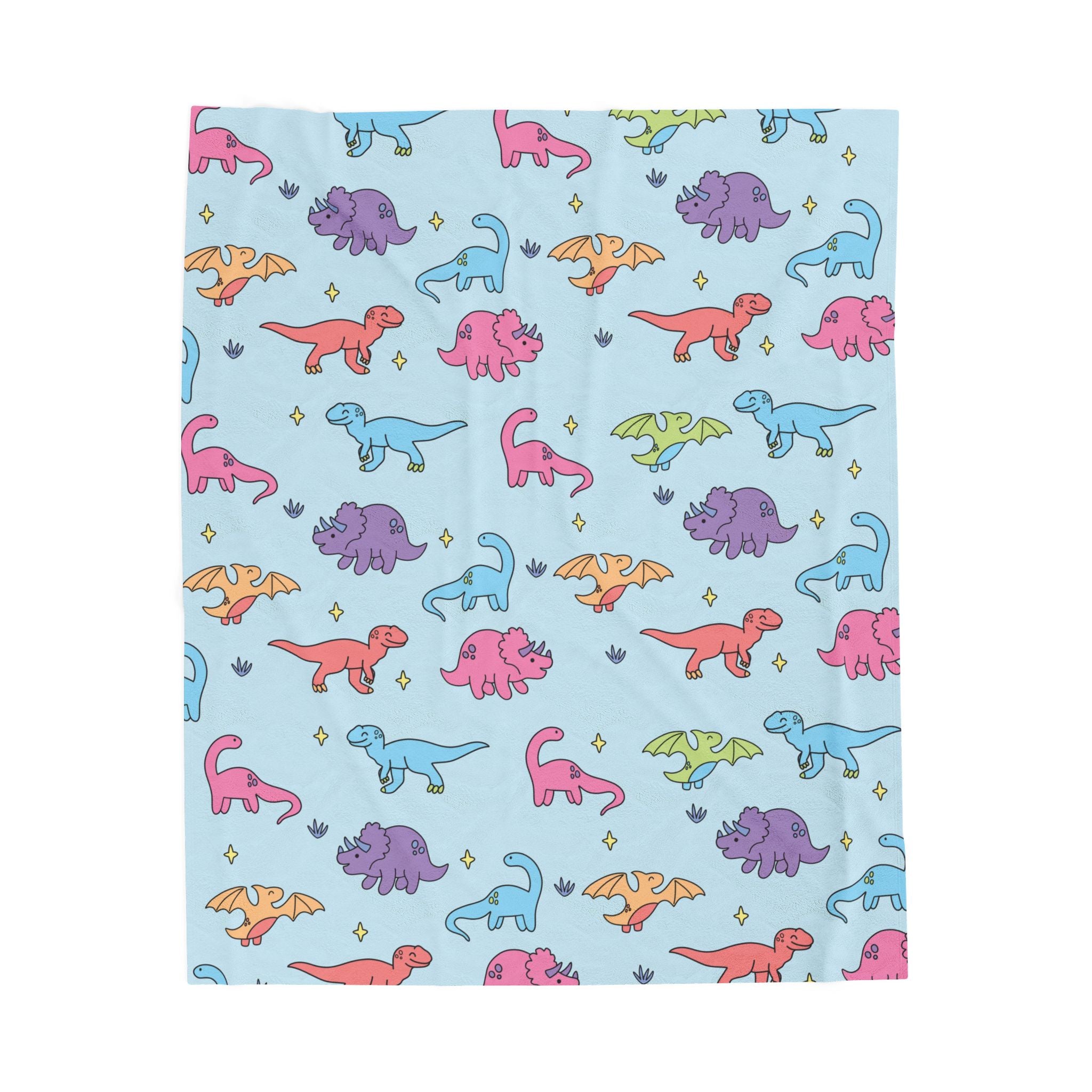 Dino Friends Plush Blanket