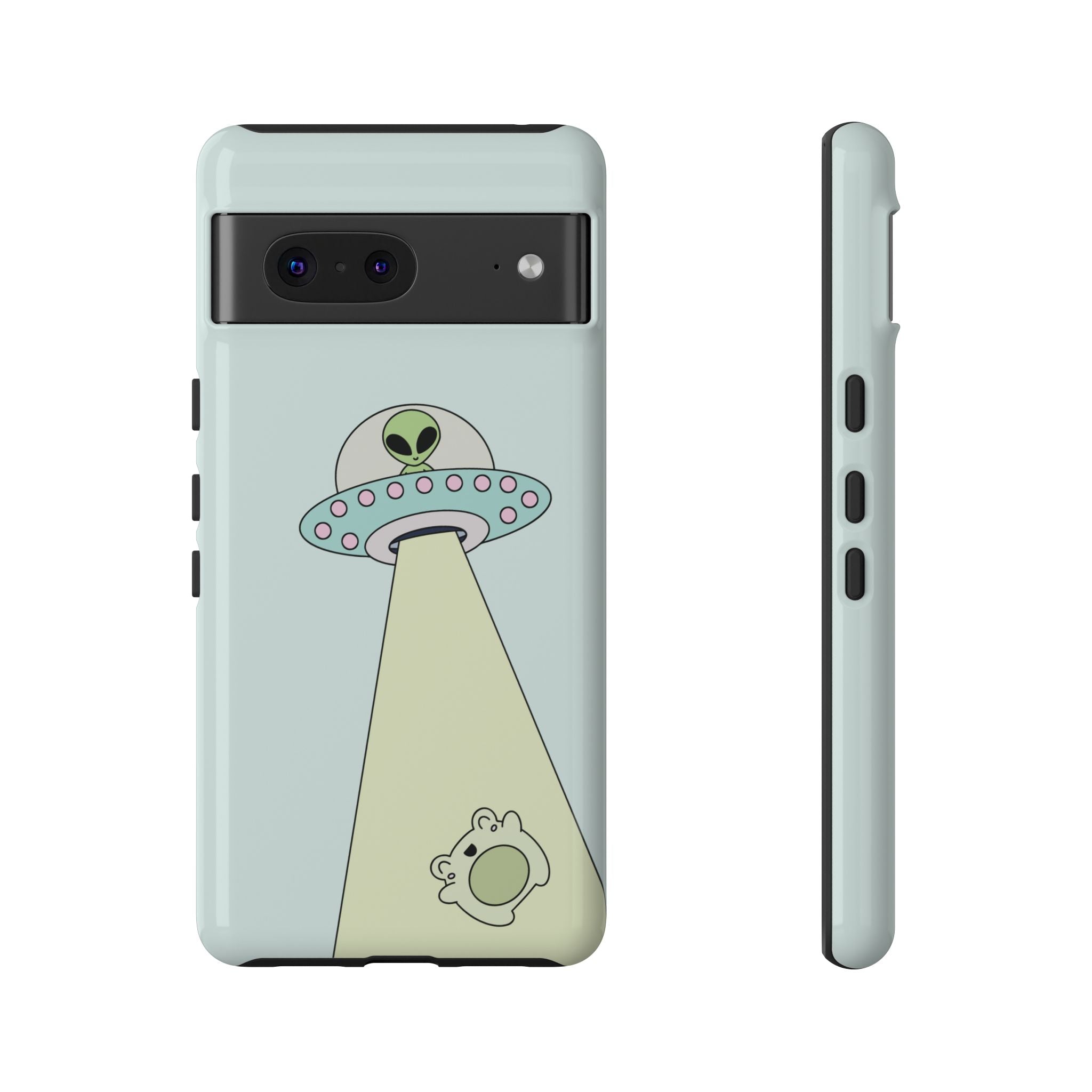 Alien Abducting Frog Google Pixel Case