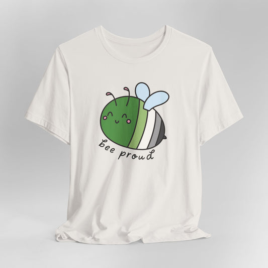 Aromantic Pride Bee Graphic Tee