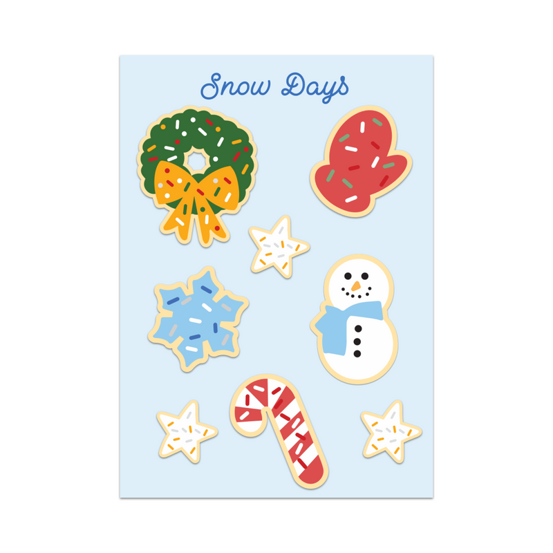 Snow Days Sticker Sheet