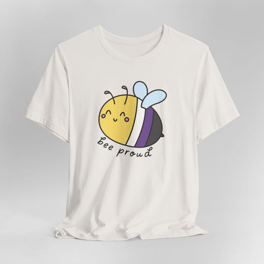 Nonbinary Pride Bee Graphic Tee