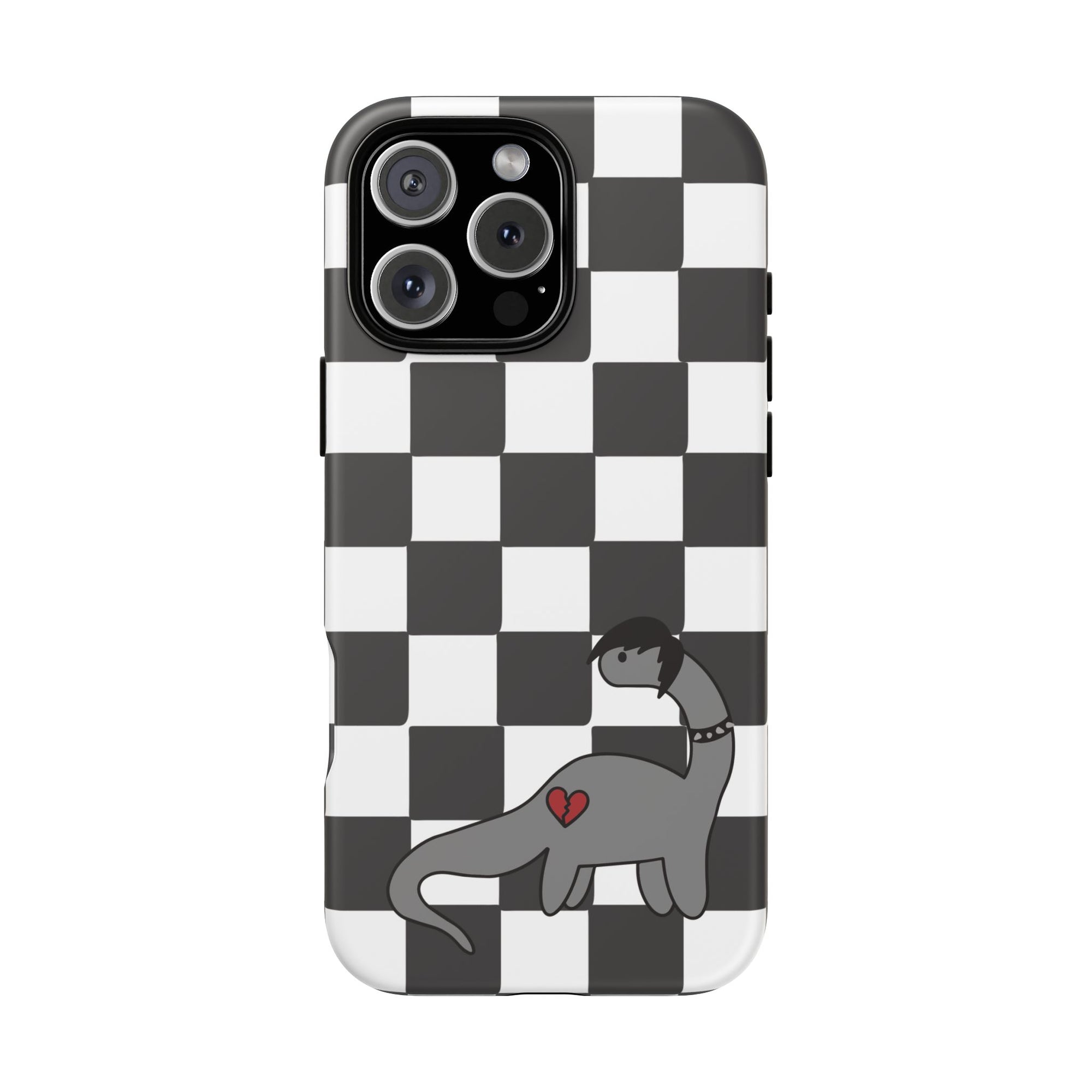Emo Dinosaur iPhone Case