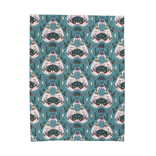 Moth Planchette Plush Blanket