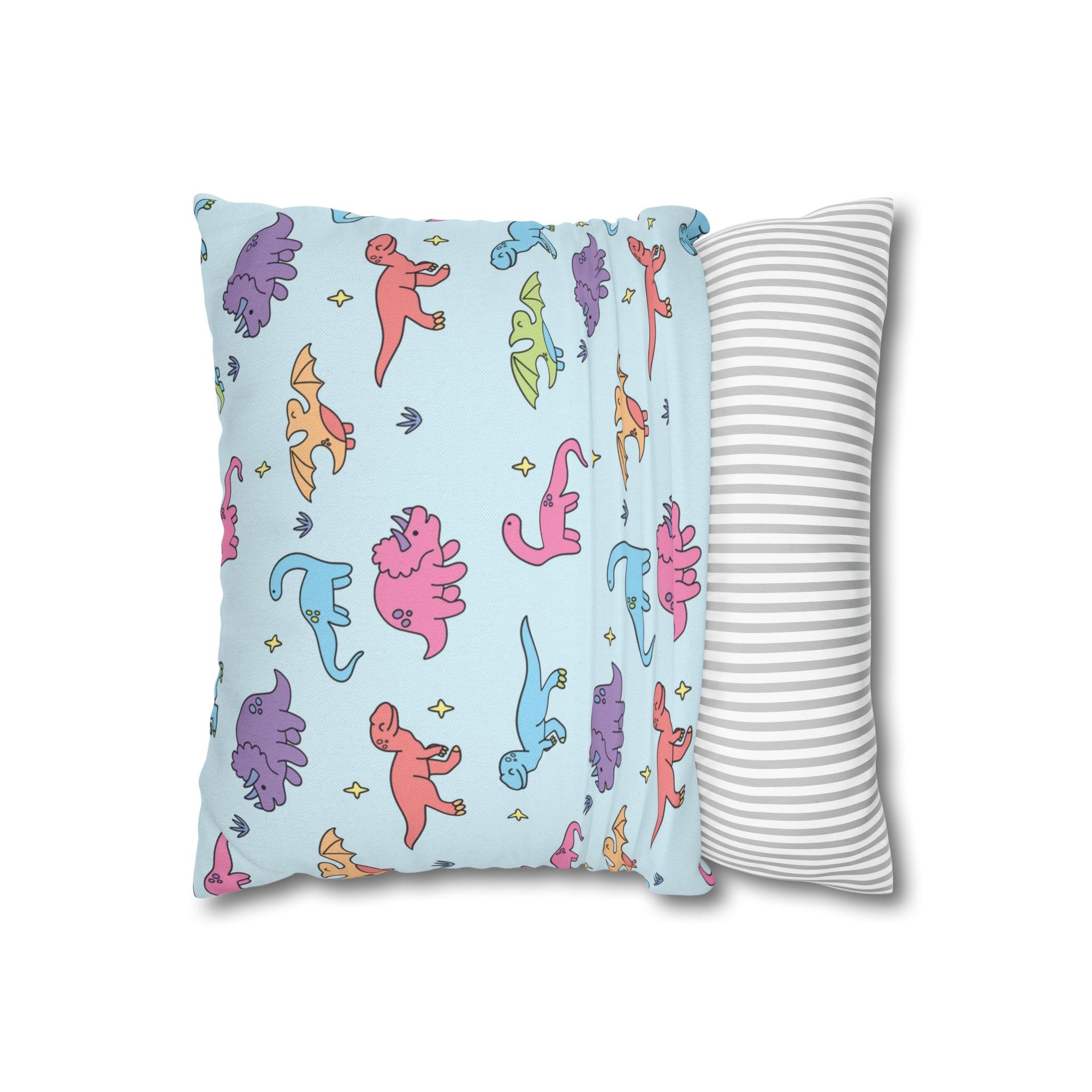Dino Friends Pillow Cover